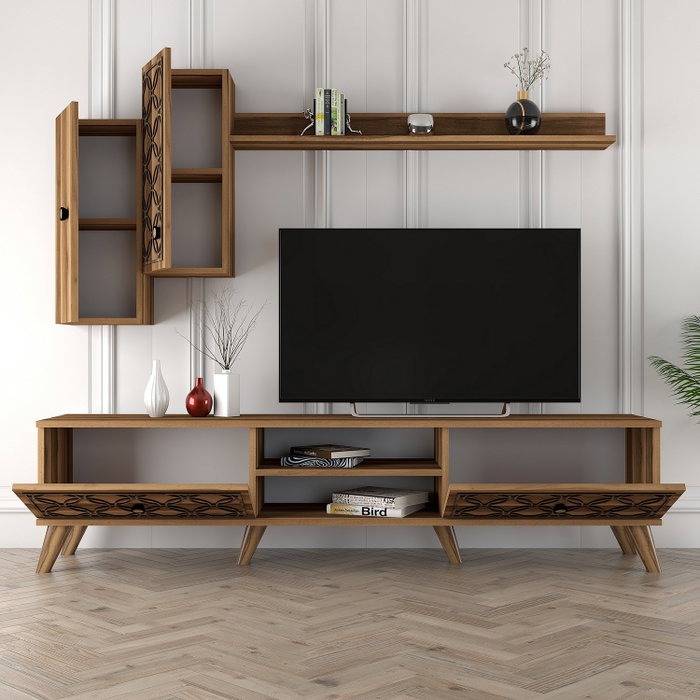 Hanah Home Unidad de TV Class S - Walnut